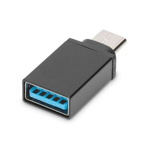 Digitus AK-300506-000-S csatlakozó átlakító USB C USB A Fekete kép