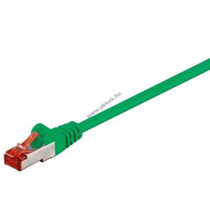 Goobay CAT6 S/FTP (PiMF) patchkábel CCA 5m zöld kép