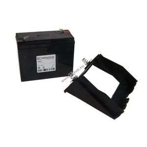 Helyettesítő akku elektron-vaku Horizont Tri-Blitz 1 Euro-Blitz Euro-Synchron 6V 7000mAh ólom-gél kép
