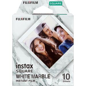 Fujifilm instax négyzetes film Fehérmárvány 10db kép