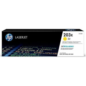 HP 203X Sárga Lézertoner - Eredeti - 2500 oldal kép
