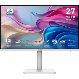 MSI Modern MD272UPHW 27" UHD IPS Monitor - Fehér kép