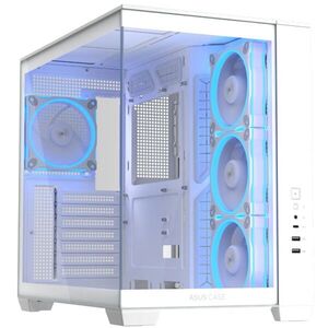 ASUS A32 PLUS ARGB Midi Torony Számítógépház + 4db 120mm ventilát... kép