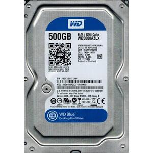 WD Blue 3.5 500GB 32MB 7200rpm SATA3 (WD5000AZLX) kép