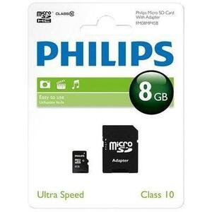 microSDHC 8GB Class 10 FM08MP45B/00 kép