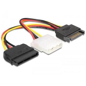 SATA 15pin-Molex 4pin + SATA 15pin Converter 65235 kép