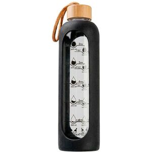DuraHome HydroCoach üvegpalack, 1 l, fekete_4049 kép
