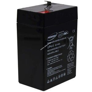 Helyettesítő ólom akku 4V 4Ah EMOS - EMOS 3810 lámpához típus DHB440 kép