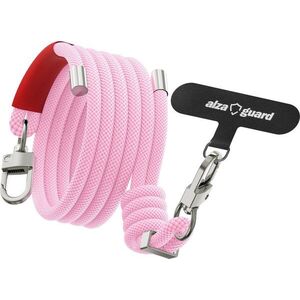 AlzaGuard Universal Adjustable Lanyard - rózsaszín kép