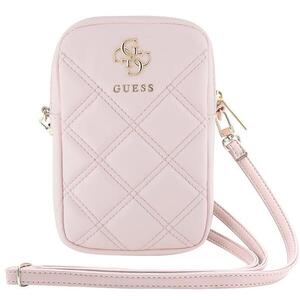 Guess PU Quilted 4G Metal Logo Pink tok kép