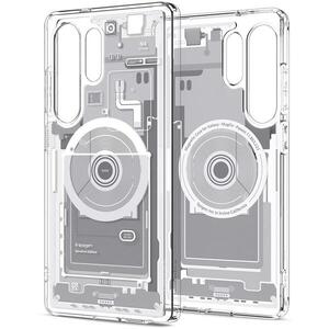 Spigen Ultra Hybrid MagSafe Zero One White Samsung Galaxy S 2025 Ultra tok kép
