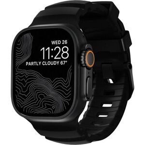 Nomad Rocky Point Band Carbon Black/Black AW 46mm / 49mm kép