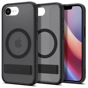 Spigen Ultra Hybrid S MagSafe Frost Black iPhone 17e/16e tok kép