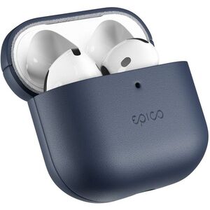 Epico Leather Case Airpods 4/4 (ANC) - kék kép