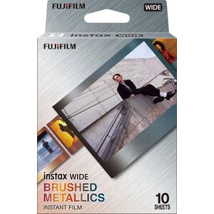 FujiFilm Instax Wide film Brushed Metal 10db kép