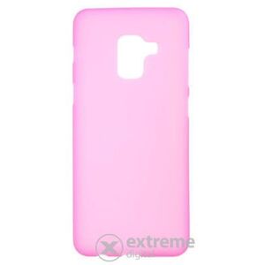 Samsung Galaxy A8 Plus (2018) Silicone Case pink (GP-74515) kép