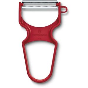 Victorinox Rapid zöldséghámozó fogazott pengével, műanyag, piros kép