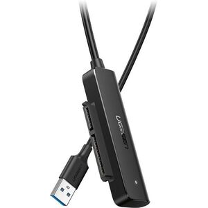 Ugreen USB 3.0 to SATA III Adapter Cable for 2.5“ HDD / SSD Black 0.5 m kép