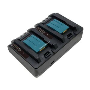 Helyettesítő szerszámgép töltő Makita XWT06Z 194065-3 kétportos UK dugó kép