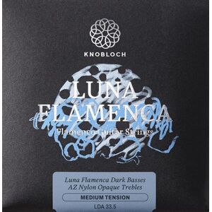 Knobloch LUNA FLAMENCA Double Silver AZ Nylon Medium Tension 33.5 kép