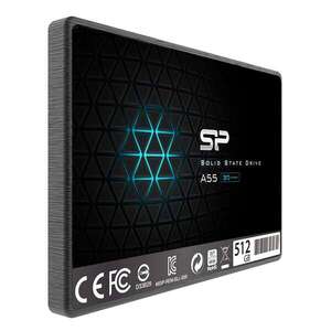 Silicon Power SSD - 512GB A55 2, 5" (TLC, r: 550 MB/s; w: 450 MB/s) kép