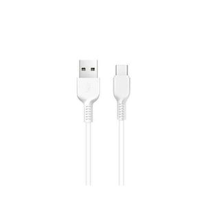 HOCO Flash X20 USB-C Töltési és Adatkábel - 3m, Fehér kép