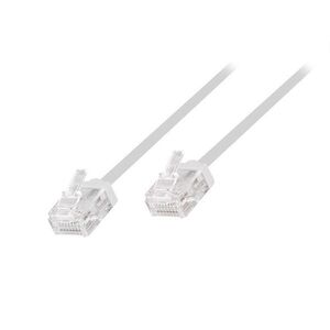 Logilink Cat.6A Slim High-Flex patch kábel fehér 10 m kép