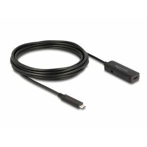 Delock Aktív USB 10 Gbps bővítő kábel USB Type-C 5 m hosszú kép