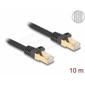 DeLOCK 80322 hálózati kábel Fekete 10 M Cat6a S/FTP (S-STP) kép