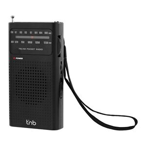 TNB FMPKET1 AM/FM elemes zsebrádió hangerőszabályzóval és 3.5mm j... kép