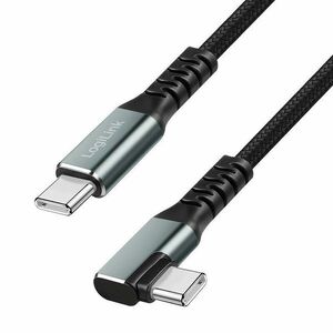 USB 3.2 Gen2 LogiLink CU0270 USB-C - USB-C kábel, M/M, 10 Gb/s, 1... kép