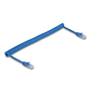 Delock RJ45 tekercses kábelcsatlakozó a dugóhoz Cat.6 UTP 1, 3 m -... kép