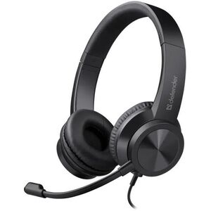 Defender Tune 150 fekete PC-s fejhallgató, 1, 8 m-es kábel kép