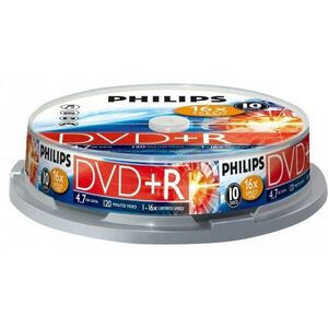 Philips DVD+R47CBx10 Hengeres kép
