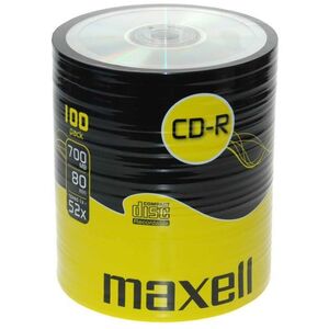Maxell CD-R80 52X 100 db SHRINK kép