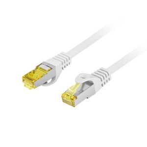 LANBERG PATCHKÁBEL CAT.6A S/FTP LSZH CU 0, 5 M SZÜRKE FLUKE PASSED kép