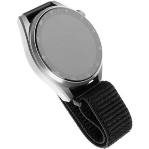 FIXED Nylon Strap Universal 20 mm - fekete kép