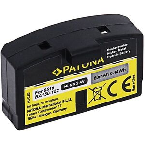 PATONA fejhallgató-akkumulátor Sennheiser BA150 / BA151 / BA152 60mAh Ni-Mh 2.4V kép
