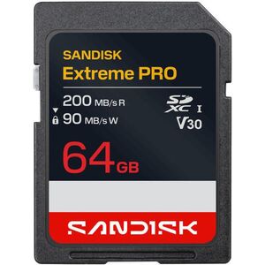 SDXC Extreme Pro 64GB UHS-I/V30 (SDSDXXU-064G-GSCIN) kép