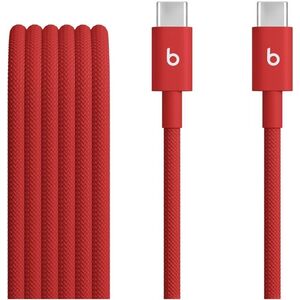 Apple Beats USB-C to USB-C Woven Cable (1.5m) - Rapid Red kép