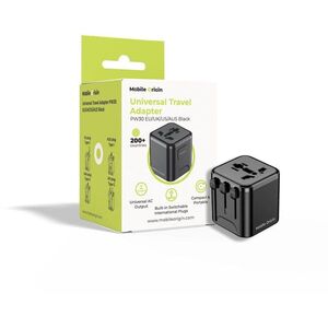 Mobile Origin Universal Travel Adapter PW30 EU / UK / US / AUS Black kép