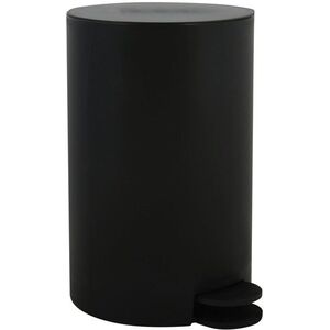 MSV pedálos szemetes, Osaki, fekete, műanyag, 3 l kép