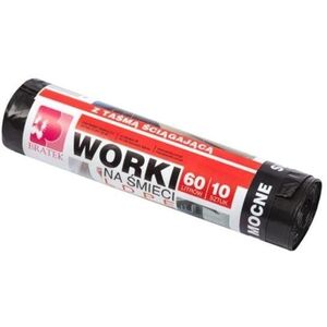BRATEK Szemeteszsák húzózsinórral 60 l, 10 db kép