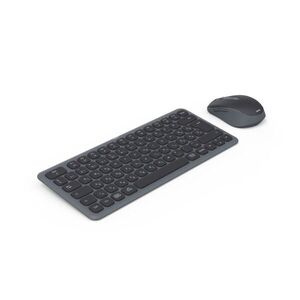 Hama WKM-500 Wireless Bluetooth Mini Billentyűzet + Egér HUN - Szürke kép