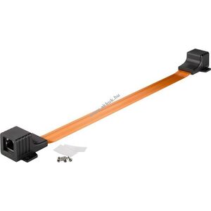 Goobay RJ45 LAN ablakátvezetés ultraslim 0, 3m ablakkerethez kép