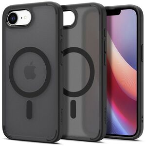 Spigen Ultra Hybrid MagSafe Frost Black iPhone 17e/16e tok kép