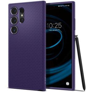 Spigen Liquid Air Deep Purple Samsung Galaxy S24 Ultra tok kép