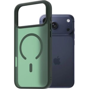 AlzaGuard Matte iPhone 17 Pro Max sötétzöld MagSafe tok kép