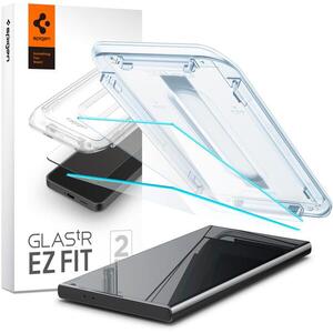 Spigen Glass tR EZ Fit HD Transparency 2 Pack Samsung Galaxy S24 Ultra kép