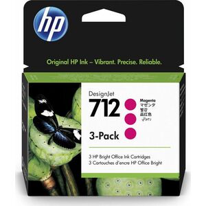 HP DesignJet 712 Magenta Tintapatron - 3x29ml kép
